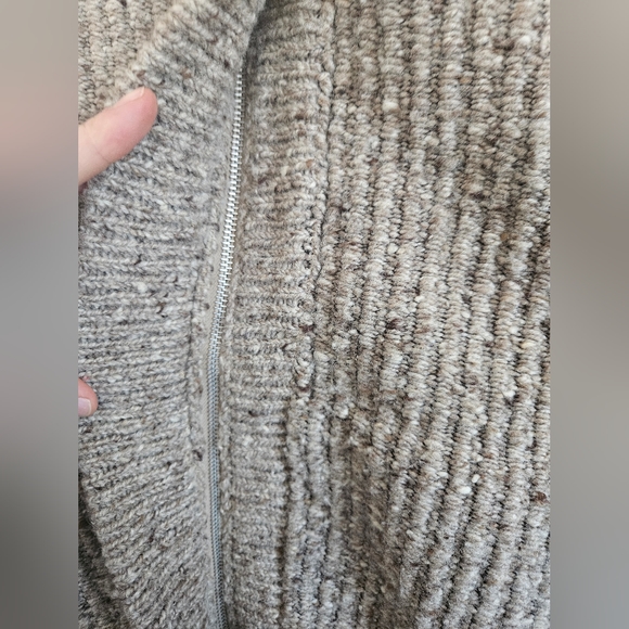 Vintage Wool Zip-Up Sweater - Picture 8 of 14